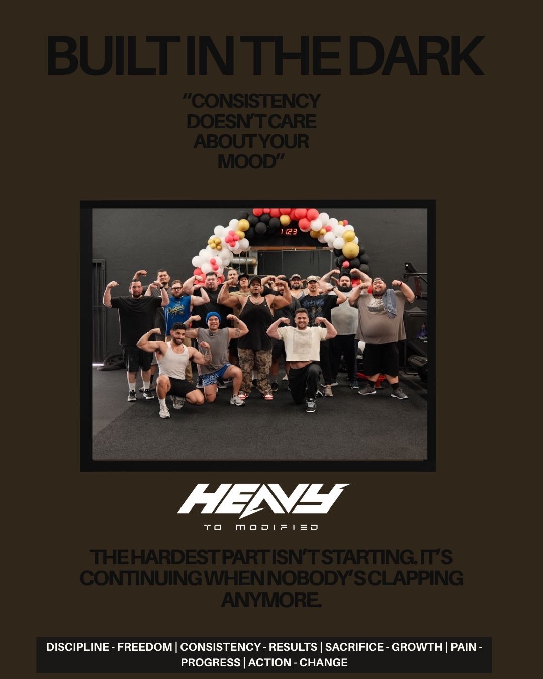 Built In The Dark A Guide For Building Consistency When Motivation Fades